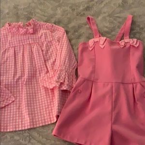 Janie and Jack 2 Piece Set Size 8